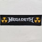 MEGADETH 官方进口原版 Nuclear Logo 加长 (Woven Patch)